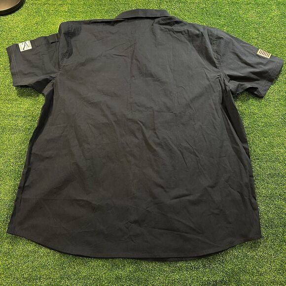 Three (3) Grunt Style Garage SS Button Down Mens Shirts Size XXXL American Flag - Picture 15 of 16